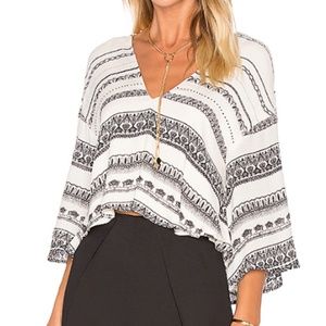 The Jetset Diaries Mosaic Stripe Top